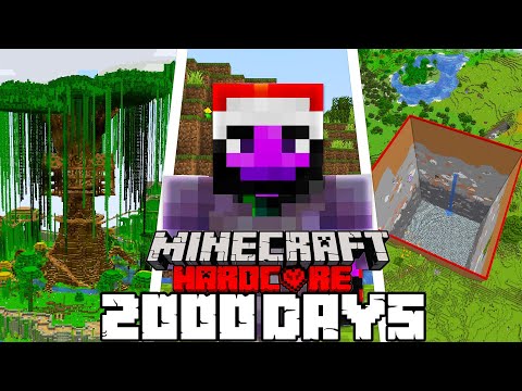 I Survived 2000 Days in Minecraft Hardcore! [FULL MOVIE]