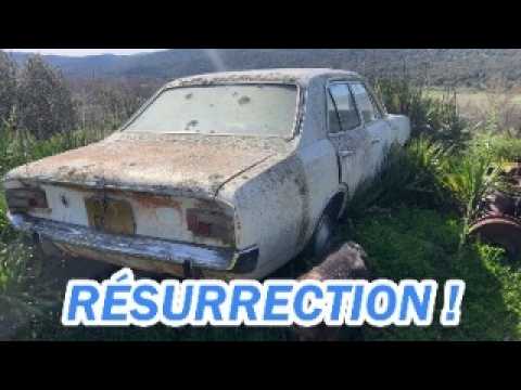 Je réveille une Opel Rekord abandonnée depuis 36 ans et je lui redonne fière allure!!