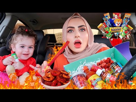 جربنا أحر السناكات والحلويات المكسيكية!!🔥🔥