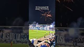 Mega SV Darmstadt Choreo im Heimspiel gegen Elversberg 🔥 #svdarmstadt #choreo