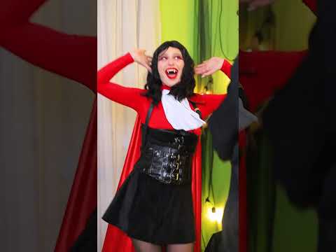 Sfida di danza dei vampiri! 🧛♀️ #shorts #challenge