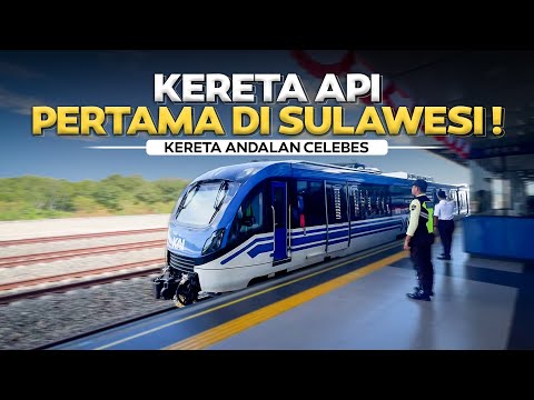 PERTAMA & SATU-SATU NYA DI SULAWESI ‼️ Naik Kereta Api Andalan Celebes Garongkong - Makassar.