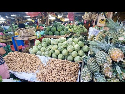 Street Fruits Open Market In Panabo