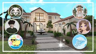 Building a Bloxburg House Without Communicating (Roblox)