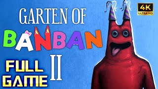 GARTEN OF BANBAN 2 | Full Game 4K Walkthrough | No Commentary