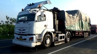 FULL TRUK MBOIS !!! TRUCK TRAILER TRUK SUMATERA TRUK TRONTON MODIFIKASI KEREN HINO FUSO ISUZU GIGA