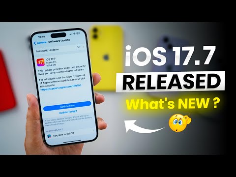 iOS 17.7 Stable Version Released | What’s New?