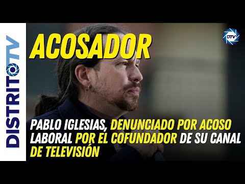 🔴PABLO IGLESIAS, denunciado por ACOSO LABORAL por el cofundador de su canal de televisión🔴