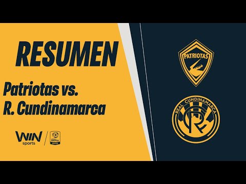 Patriotas vs. Real Cundinamarca (resumen y goles) | Torneo BetPlay Dimayor 2025-2 | Fecha 2
