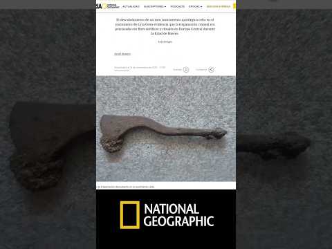 Sobre el hallazgo de un instrumento quirúrgico