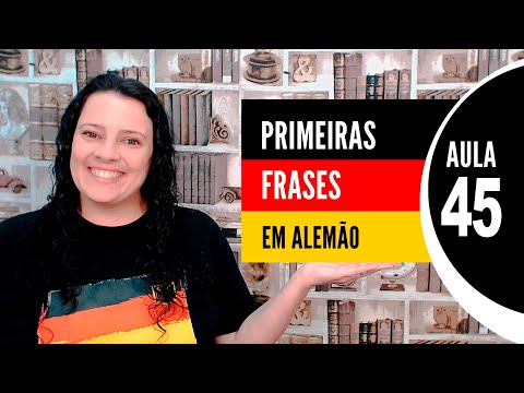 FALANDO SOBRE O TEMPO | Aula 45 | Primeiras Frases em Alemão