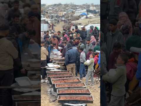 إطعام أهل غزة #غزة_تواجه_الإبادة #غزة #امطار #امطار_غزه#خان_يونس