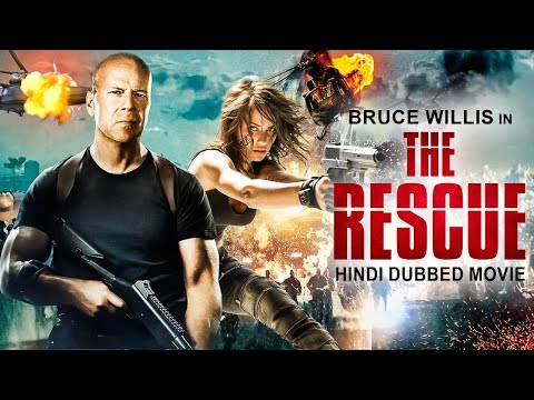 Bruce Willis In THE RESCUE - Hollywood Movie Hind Dubbed | Serena Scott Thomas | Hindi Action Movies