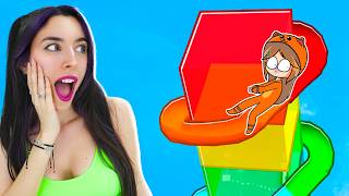 Jugamos la TORRE TROLL IMPOSIBLE de Roblox con Mandarina