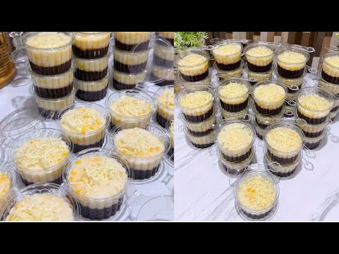 MODAL 3 BUAH JAGUNG JADI 50 CUP | YUK BUAT PUDING SILKY COKLAT JASUKE YANG ENAK DAN LEGIT!!