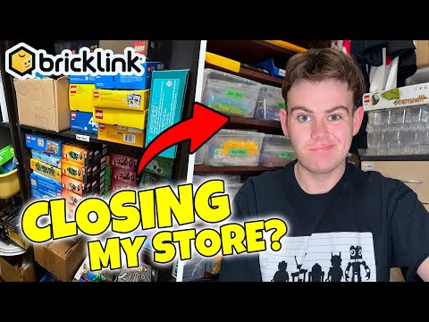 I almost CLOSED my LEGO BrickLink Store...