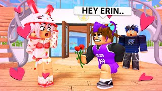 Playing MM2 With MY CRUSH.. (kyle found out)