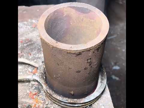 Incredible Process of Transforming Drilling Pipes into Engine Cylinder Liners and Sleeves