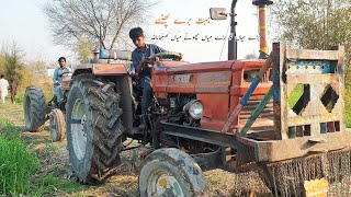 4 tractor Pulling together | چھوٹے کے ساتھ کچھ برا ہوا | NH FIAT 480 FORD 3610 GHAZI 65 HP FIAT 480