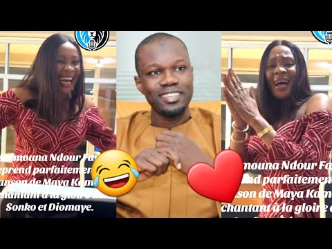 Maïmouna ndour faye Chante Ousmane Sonko et Diomay faye