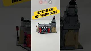 LEGO Paz Vizsla and Moff Gideon Battle Review #legostarwars