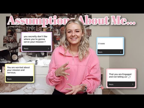 Assumptions About Me