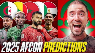 MY 2025 AFRICA CUP OF NATIONS PREDICTIONS!