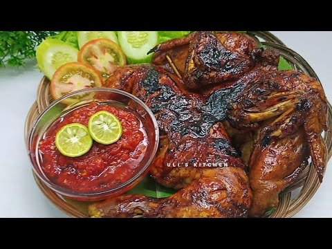 RESEP AYAM BAKAR KECAP YANG ENAK + RESEP SAMBAL GORENG