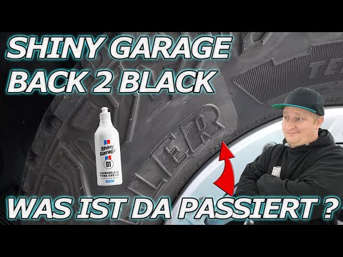 ❌KATASTROPHE❌ WAS HAT SHINY GARGAE MIT DER NEUEN BACK2BLACK REIFENPFLEGE GEMACHT!