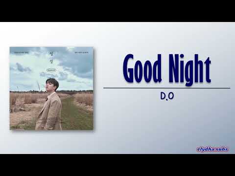 D.O. – Good Night (오늘에게) [Rom|Eng Lyric]