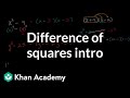 Factoring the Difference of Squares