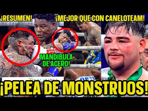 Andy Ruiz DESMUESTRA que es un MONSTRUO y VENCE a LUIS ORTIZ en BRUTAL PELEA DE MÉXICO VS CUBA