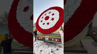 أكبر باقة زهور في العالم لأمي ❤️