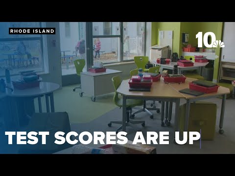 YouTube video thumbnail: Rhode Island Sees Slight Rise in Math and ELA Scores
