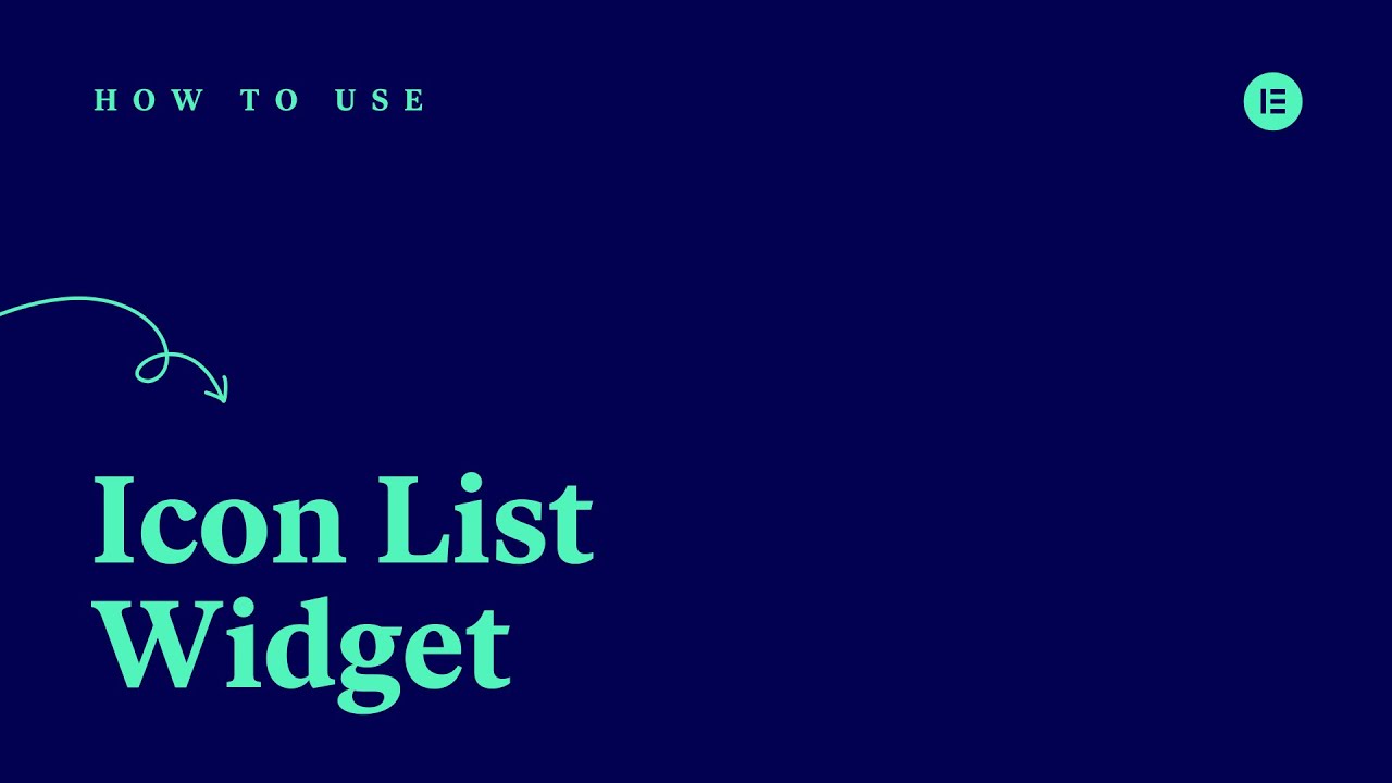 How to Use the Icon List Widget in Elementor - Sites on WordPress