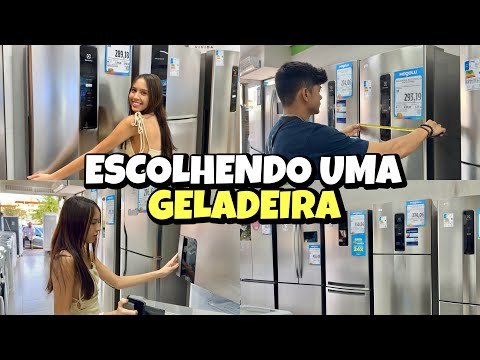 ESCOLHENDO UMA GELADEIRA| pegando medidas📏✨🏠😍