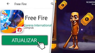 Baixei a Nova Atualização De Aniversário Do Free Fire!