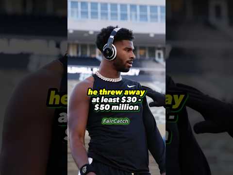 Cris Carter GOES OFF on SHEDEUR SANDERS RUINING his own DRAFT! ๐ก๐ #shorts #nfl #nfldraft