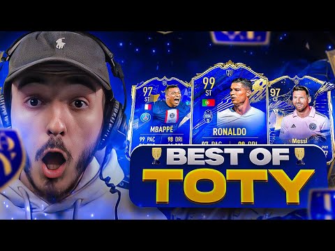 DES RÉACTIONS LÉGENDAIRES !! LE BEST OF de mes MEILLEURS PACKS TOTY sur Ultimate Team !