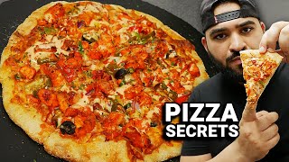 SECRET TO CRISPY PIZZA AT HOME | ONLY PIZZA RECIPE YOU NEED!