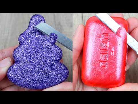 Relaxing Soap Cutting ASMR. Satisfying Soap and lipstick cutting. Corte de jabón - 941