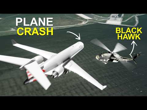 Plane Crash with Black Hawk Helicopter Explained