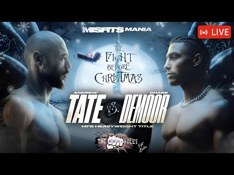 🔴ANDREW TATE x CHASE DEMOOR | LIVE BOXING STREAM