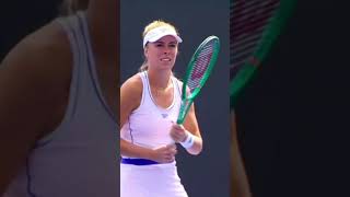 Magdalena Frech practica. QF. Guadalajara Open series 2026