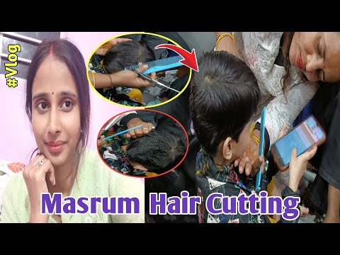 Masharum Hair Cut(Must Watch) | Official Raveena Vlogs