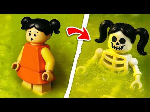 Encontrei a Boneca do Round 6 em LEGO em um Cemitério | Round 6 Temporada 3