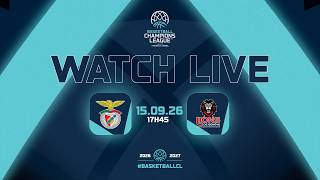 LIVE - SL Benfica v Lions de Geneve | BCL 2026-27 | Qualification Rounds
