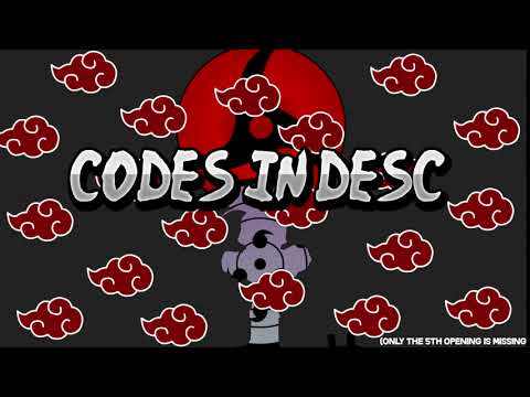 naruto roblox codes