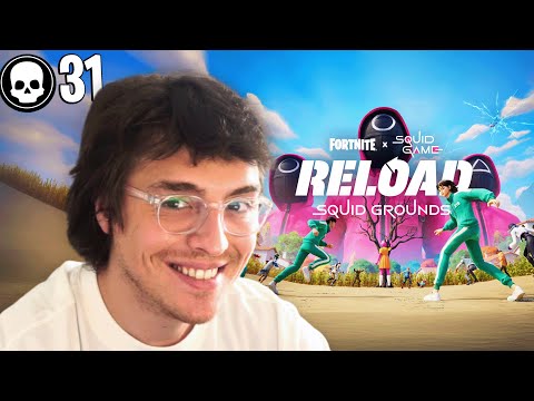 Squid Game Fortnite'a Geldi! 31 Bıraktım 🤷
