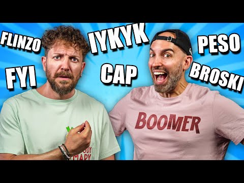 BOOMER vs GEN Z - Conosci il linguaggio dei giovani?